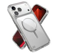 Speck Presidio Perfect Clear MagSafe - Case iPhone 17 Pro Max (Clear / Silver)