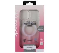 Speck Presidio Perfect-Clear Ombre Custodia per Magsafe IPHONE 14 - Rosa