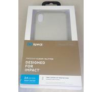 Speck Presidio Trasparente + Brillantini Custodia Cover per Apple IPHONE XS Max-