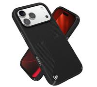 Speck PRESIDIO2 - Custodia protettiva sottile per iPhone 17 Pro Max, compatibile con MagSafe, colore: nero/grigio ardesia/bianco