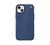 SPECK Presidio2 Grip Custodia per Apple iPhone 14 Plus, iPhone 15 Plus, Blu