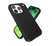 Speck Presidio2 Grip - Custodia per iPhone 15 Pro, con blocco antiscivolo, compatibile con MagSafe, impugnatura anti-caduta, antigraffio, morbida al tatto, con impugnatura Presidio2, colore: