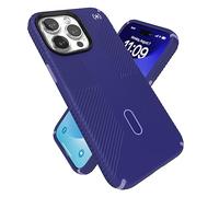 Speck Presidio2 Grip Future - Custodia per iPhone 15 Pro Max con blocco antiscivolo, compatibile con MagSafe, impugnatura protettiva contro le cadute, custodia morbida al tatto da 6,7 pollici, colore: