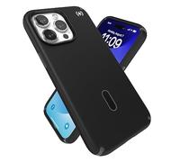 Speck Presidio2 Pro - Custodia per iPhone 15 Pro Max con blocco antiscivolo, compatibile con MagSafe, protezione contro le cadute, antigraffio, morbida al tatto, custodia per telefono da 6,7 pollici,
