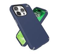 Speck Presidio2 Pro - Custodia per iPhone 15 Pro, realizzata per MagSafe, protezione contro le cadute, antigraffio, morbida al tatto, custodia per telefono da 6,1 pollici, blu costiera/grigio