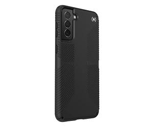 Speck Prodotti Presidio2 Custodia Grip per Samsung Galaxy S21+ 5G, Nero/Nero/Bianco