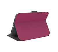 Speck Products Balance - Custodia a libro per iPad Mini (2021), con supporto, colore: Rosso/Ardesia