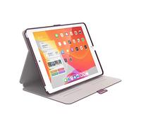 Speck Products BalanceFolio - Custodia e supporto per iPad da 10,2", compatibile con Gen 7 (2019)/8 (2020)/9 (2021), viola plumber/viola schiacciato/rosa crespa
