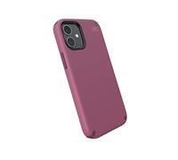 Speck Products Presidio2 PRO - Custodia per iPhone 12 mini, colore: Borgogna/Azalea Borgogna/Rosa Reale