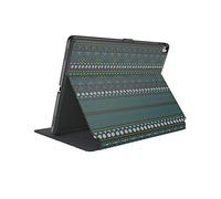 Speck Products Stylefolio Print - Custodia con supporto per iPad 9,7" (2017/2018), iPad Pro, iPad Air 2/Air, geostripe verde limone/ardesia