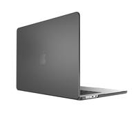 Speck SmartShell - Custodia rigida ultra sottile antigraffio per MacBook Air 15" (2023), ossidiana/maglione grigio