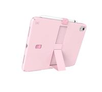 Speck StandyShell Soft Lilac/Hydrangea Purple/Kinder Pink - Custodia per tablet iPad 10,9" con supporto a sgancio rapido, resistente ai graffi, protezione contro le cadute e cavalletto a sgancio