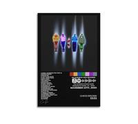 SPECLLY Poster di Chris Brown-11 11, stampa artistica da parete in stile vintage per soggiorno, 40 x 60 cm, senza cornice