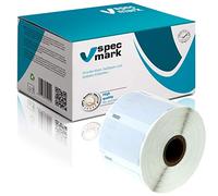 specmark 1 Rotolo di etichette compatibili con DYMO 11354 57mm x 32mm S0722540 1000 Pezzo compatibile con tutte le stampanti di etichette Label-Writer 450 4XL Seiko-SLP