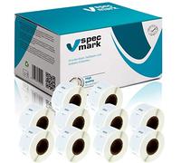 specmark 10 Rotoli di etichette compatibili con DYMO 11353 12mm x 24mm S0722530 1000 Pezzo compatibile con tutte le stampanti di etichette Label-Writer 450 4XL Seiko-SLP