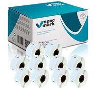 specmark 10 Rotoli di etichette compatibili con DYMO 11355 19mm x 51mm S0722550 500 Pezzo compatibile con tutte le stampanti di etichette Label-Writer 450 4XL Seiko-SLP