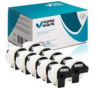 specmark 10 rotoli di etichette singole compatibili con Brother DK-11208 38 mm x 90 mm 400 etichette per tutte le stampanti di etichette QL QL-570 QL-700 QL-800