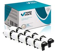 specmark 10 rotoli di etichette singole compatibili con Brother DK-11241 102 mm x 152 mm 200 etichette per tutte le stampanti di etichette QL QL-570 QL-700 QL-800
