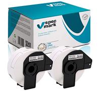 specmark 2 rotoli di etichette singole compatibili con Brother DK-11201 29 mm x 90 mm 400 etichette per tutte le stampanti di etichette QL QL-570 QL-700 QL-800