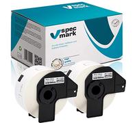 specmark 2 rotoli di etichette singole compatibili con Brother DK-11208 38 mm x 90 mm 400 etichette per tutte le stampanti di etichette QL QL-570 QL-700 QL-800