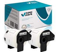 specmark 2 rotoli di etichette singole compatibili con Brother DK-11209 62 mm x 29 mm 800 etichette per tutte le stampanti di etichette QL QL-570 QL-700 QL-800