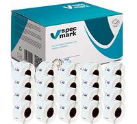 specmark 20 Rotoli di etichette compatibili con DYMO S0929120 25mm x 25mm S0929120 750 Pezzo compatibile con tutte le stampanti di etichette Label-Writer 450 4XL Seiko-SLP