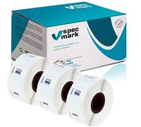 specmark 3 Rotoli di etichette compatibili con DYMO S0929120 25mm x 25mm S0929120 750 Pezzo compatibile con tutte le stampanti di etichette Label-Writer 450 4XL Seiko-SLP