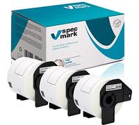 specmark 3 rotoli di etichette singole compatibili con Brother DK-11202 62 mm x 100 mm 300 etichette per tutte le stampanti di etichette QL QL-570 QL-700 QL-800
