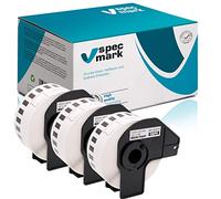 specmark 3 rotoli di etichette singole compatibili con Brother DK-22214 12 mm x 30,48 m per tutte le stampanti di etichette QL QL-570 QL-700 QL-800