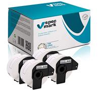 specmark 4 rotoli di etichette singole compatibili con Brother DK-11201 29 mm x 90 mm 400 etichette per tutte le stampanti di etichette QL QL-570 QL-700 QL-800