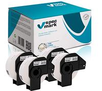 specmark 4 rotoli di etichette singole compatibili con Brother DK-11203 17 mm x 87 mm 300 etichette per tutte le stampanti di etichette QL QL-570 QL-700 QL-800