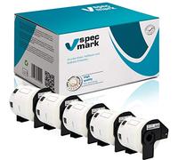 specmark 5 rotoli di etichette singole compatibili con Brother DK-11209 62 mm x 29 mm 800 etichette per tutte le stampanti di etichette QL QL-570 QL-700 QL-800
