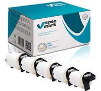 specmark 5 rotoli di etichette singole compatibili con Brother DK-11240 102 mm x 51 mm 600 etichette per tutte le stampanti di etichette QL QL-570 QL-700 QL-800