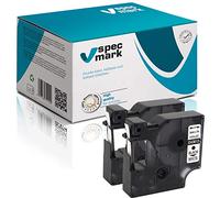 specmark Compatibile con DYMO D1 43613 S0720780 nastro 6 mm x 7 m set x 2 pezzi nero su bianco compatibile con DYMO D1 per stampanti LM Label-Manager LP Label-Point LW Label-Writer DUO