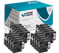 specmark Compatibile con DYMO D1 43613 S0720780 nastro 6 mm x 7 m set x 20 pezzi nero su bianco compatibile con DYMO D1 per stampanti LM Label-Manager LP Label-Point LW Label-Writer DUO