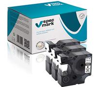 specmark Compatibile con DYMO D1 45803 S0720830 Nastro 19 mm x 7 m Set x 3 pezzi nero su bianco compatibile con DYMO D1 per stampanti LM Label-Manager LP Label-Point LW Label-Writer DUO