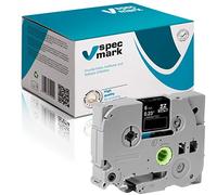 specmark Nastro TZe-315 6mm x 8m Nastro bianco su nero compatibile con tutte le stampanti Brother PT P-touch AZe-315 EZe-315 TZ-315 TZ2-315