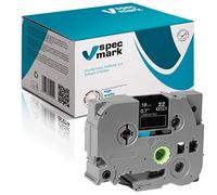 specmark Nastro TZe-345 18mm x 8m Nastro bianco su nero compatibile con la stampante Brother PT P-touch AZe-345 EZe-345 TZ-345 TZ2-345
