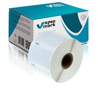 specmark Rotolo di Etichette Compatibile con DYMO S0722540 57mm x 32mm 1000 Pezzi Adatto a Tutte le Stampanti di Etichette Labelwriter 450, 4XL, Seiko-SLP, Etichetta Bianca, Scrittura Nera
