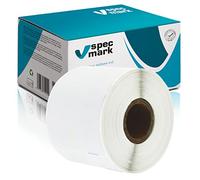 specmark Rotolo di Etichette Compatibile con DYMO S0929110 62mm x 106mm 250 Pezzi Adatto a Tutte le Stampanti di Etichette Labelwriter 450, 4XL, Seiko-SLP, Etichetta Bianca, Scrittura Nera