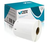 specmark Rotolo di Etichette Compatibile con DYMO S0947420 102mm x 59mm 575 Pezzi Adatto a Tutte le Stampanti di Etichette Labelwriter, Etichetta Bianca, Scrittura Nera