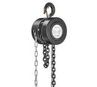 SPECSTAR Paranco a catena manuale carico massimo 2T con 3m doppia catena in acciaio al manganese G80 per Magazzino Costruzione Macchinari Automobilistici