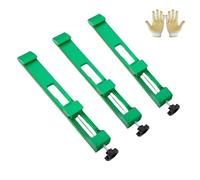 Spectaclescene - Guida di taglio regolabile, guida rapida al taglio, guida rapida per sega circolare per tagli di precisione e attività di fresatura (3 verde da 11,9 a 20,1 cm)
