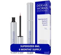 SPECTACULASH (XL 8ml) Siero Ciglia Allungante Volumizzante - Nutriente e Rinforzante Ciglia - Formula Avanzata con Peptide - Lash Serum senza Prostaglandine - Effetto Infoltimento di DERMAWORKS