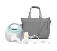 Spectra Baby S1 Plus Premier - Tiralatte ricaricabile con borsa grigia Premium Kit accessori - 28 mm
