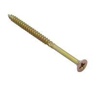Spectre Advanced - Viti per legno multiuso | 5,0 x 100 mm | Zinco giallo passivato | Scatola 100