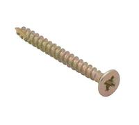 Spectre Advanced - Viti per legno multiuso | 5,0 x 40 mm | Zinco giallo passivato | Bulk Box 500