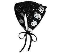 Spectre Foulard a maglia ragni copricapo per esterni modello creativo Halloween sciarpa per capelli