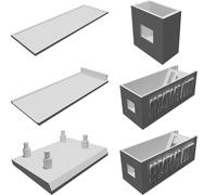 Spectrometer Housing for PublicLab CD Diffraction Educational Kit