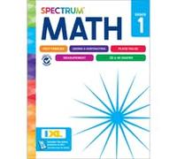 Spectrum 1st Grade Math Workbooks, Ages 6 to 7, Grade 1 Math Workbook, Adding and Subtracting Through 100, Place Value, Fact Families, 2-D and 3-D Shapes - 160 Pages (Volume 42)